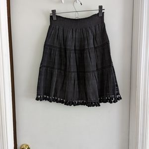 Loft a line flowy skirt